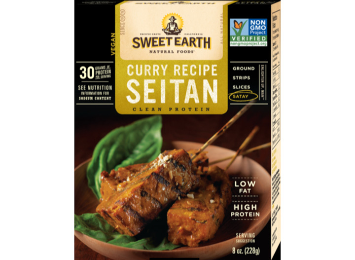 Sweet Earth curry seitan