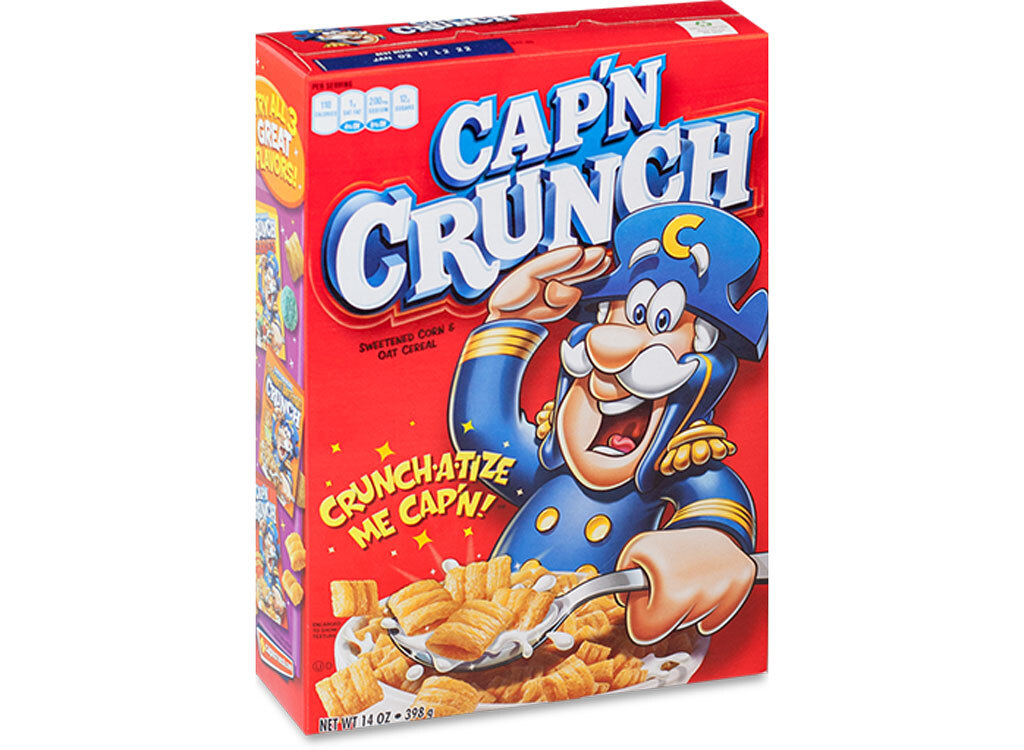 Capn crunch original - unhealthiest worst cereals