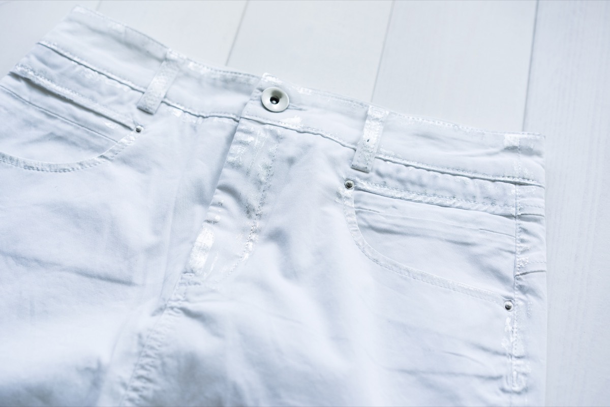 women's white jeans