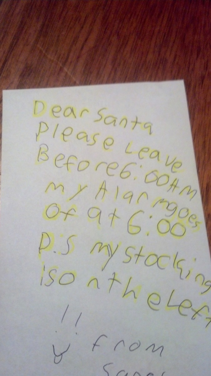 hilarious santa letters