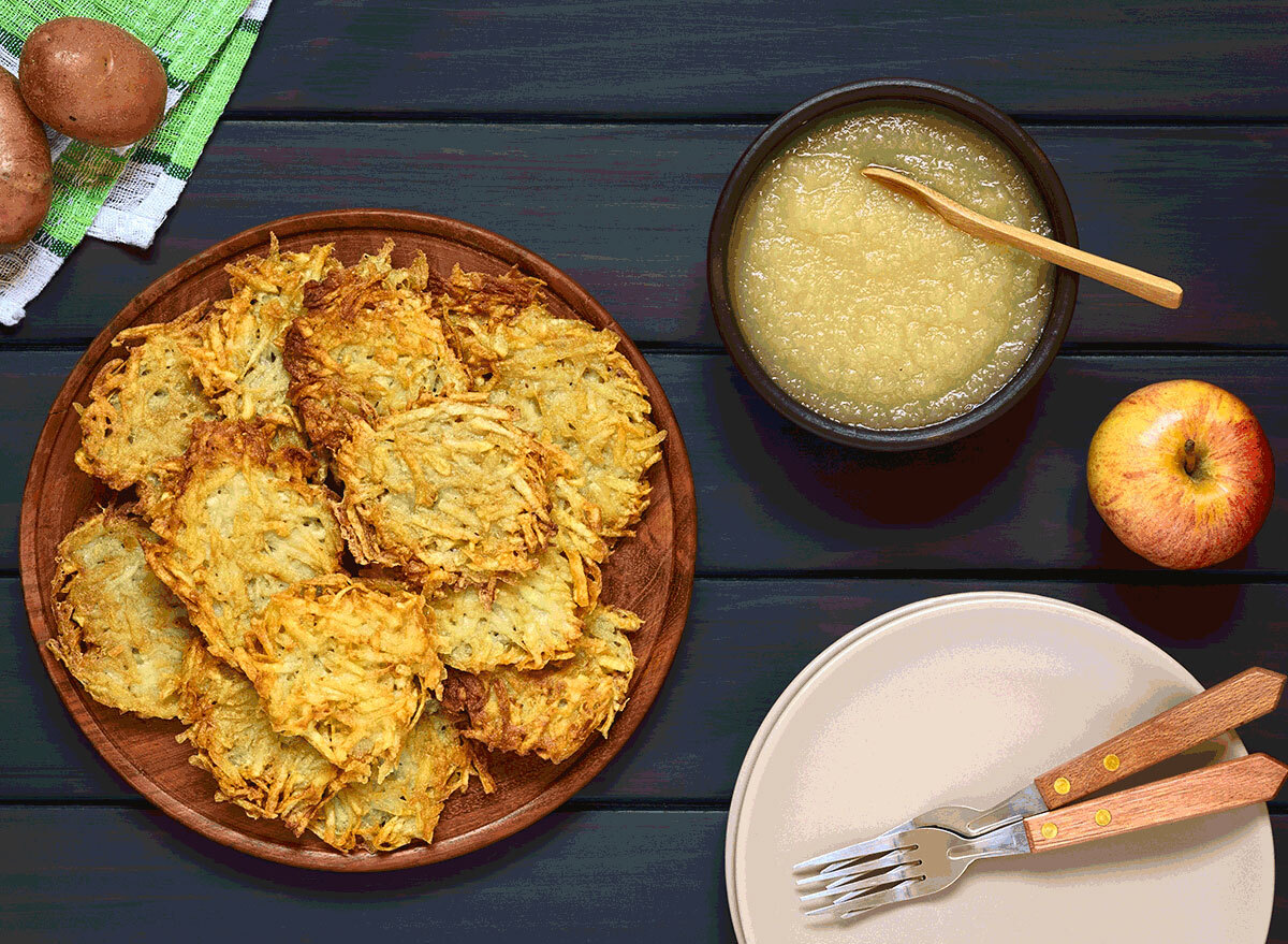 Potato latkes