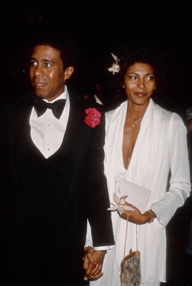 Richard Pryor and Pam Grier at the 1977 Grammys