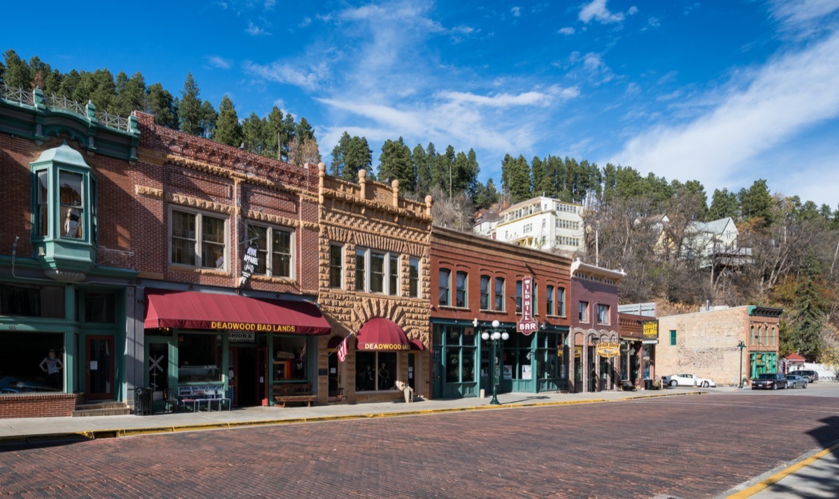 main street in deadwood south dakota