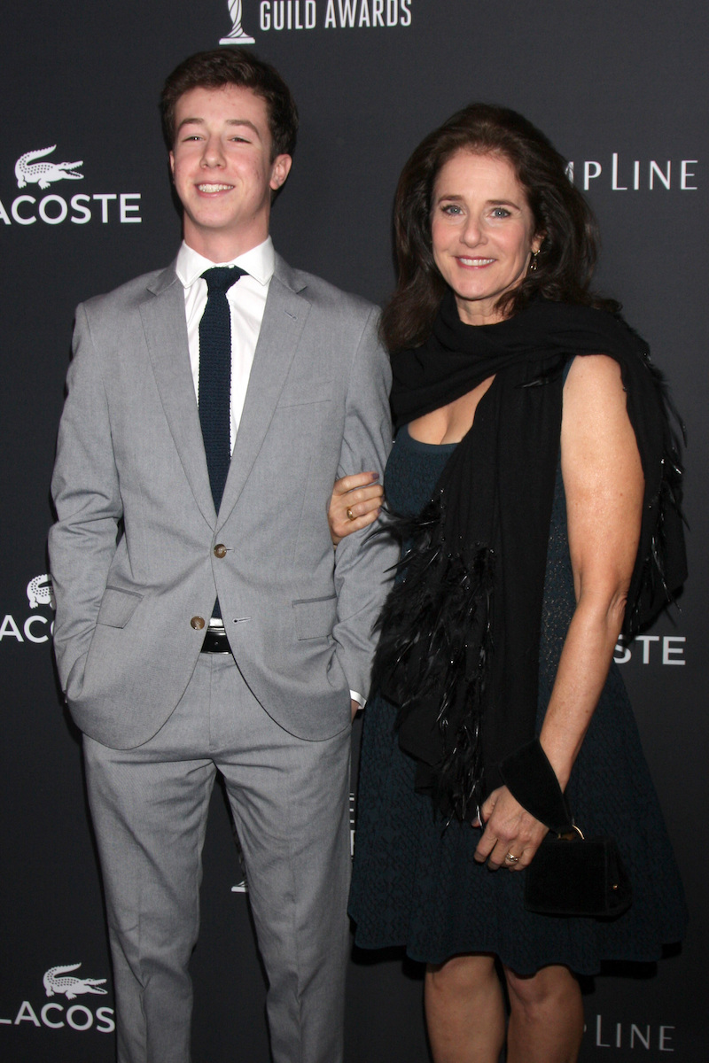 Babe Howard and Debra Winger at the Costume Designer Guild Awards in 2014