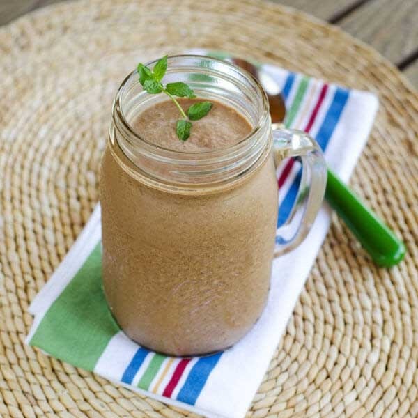 24. Paleo Chocolate Coconut Smoothie