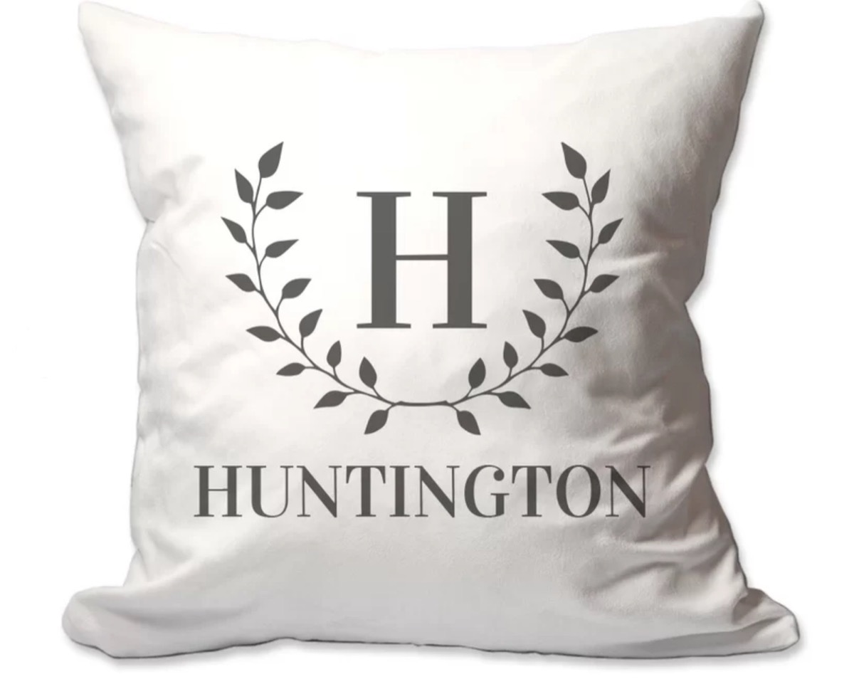 white pillow with 