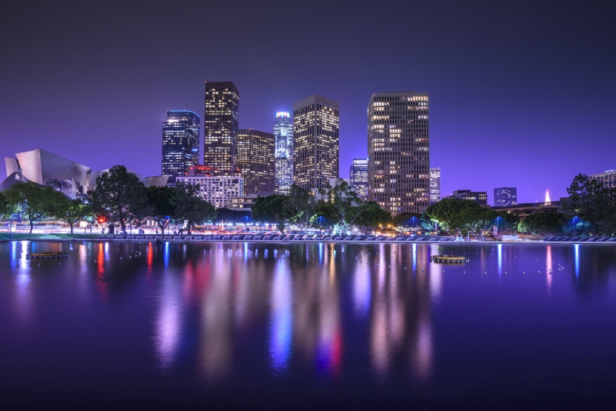 los angeles skyline