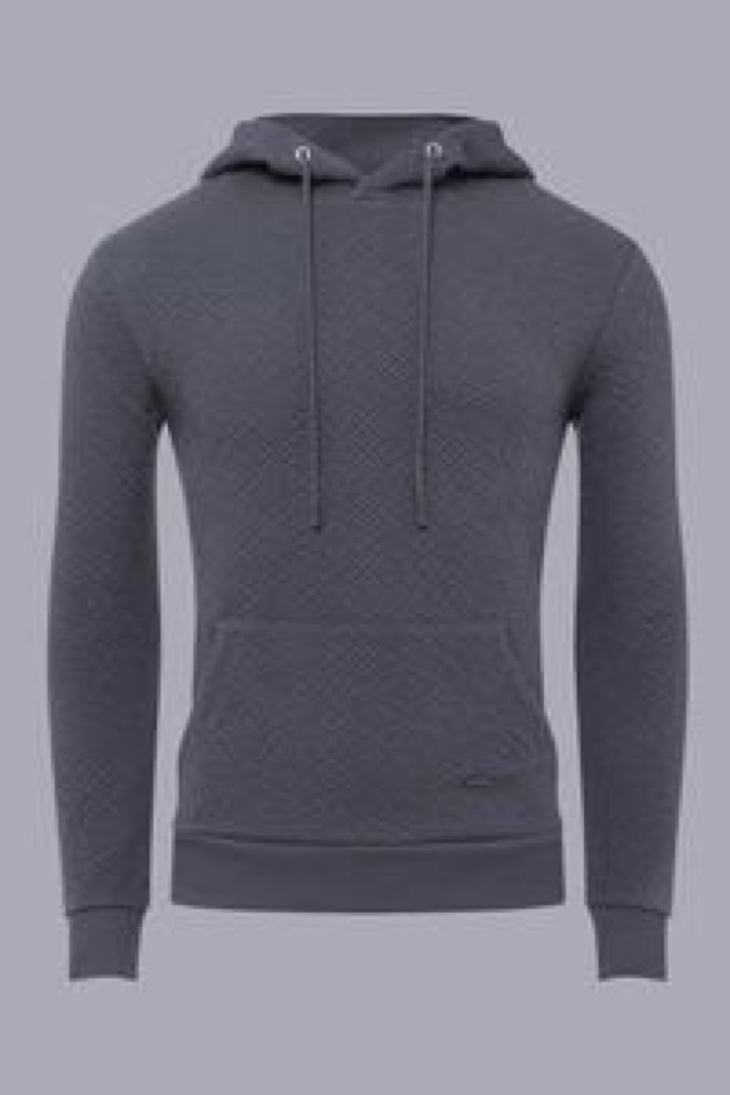 gray hoodie