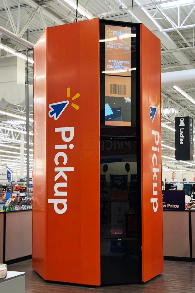 Walmart Pickup Kiosk {Walmart Shopping Secrets}