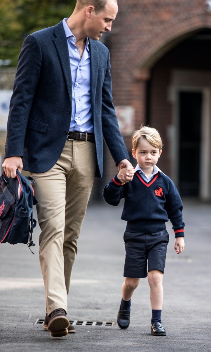 Prince William and Prince George