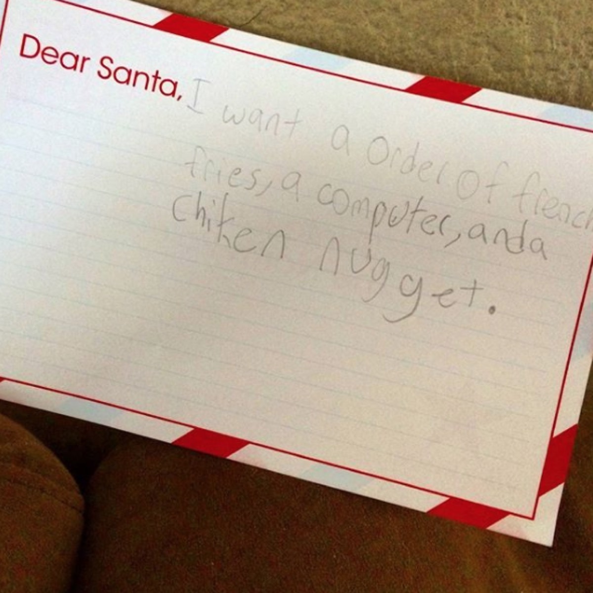 hilarious santa letters