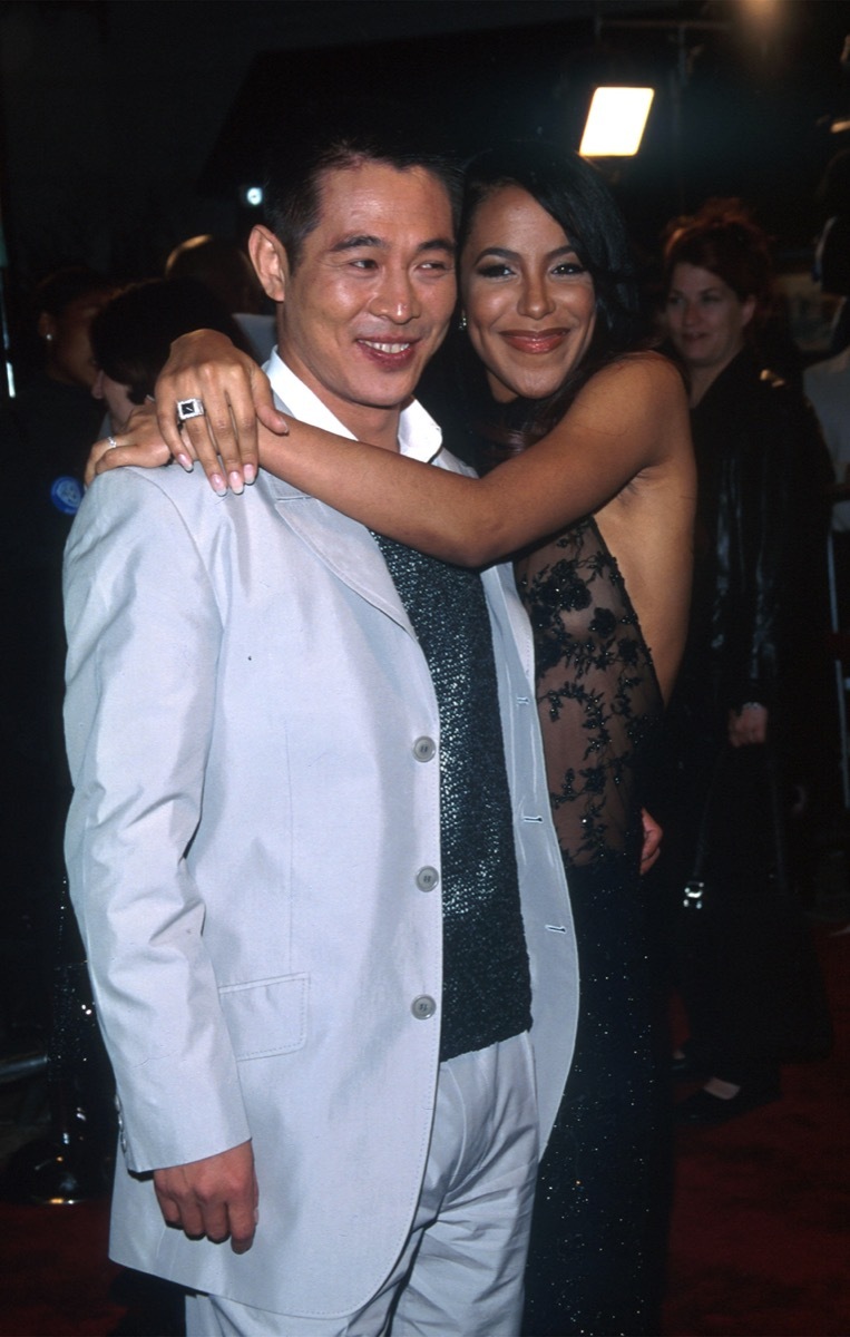 Jet Li and Aaliyah