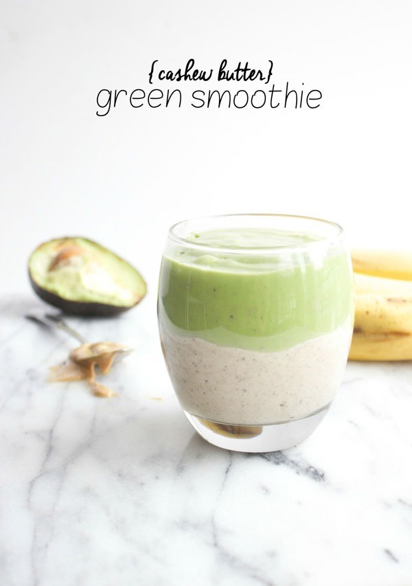 CASHEW BUTTER GREEN SMOOTHIE