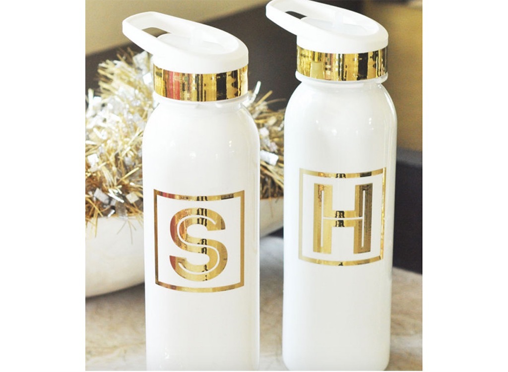 Monogrammed water bottle best mother's day gifts