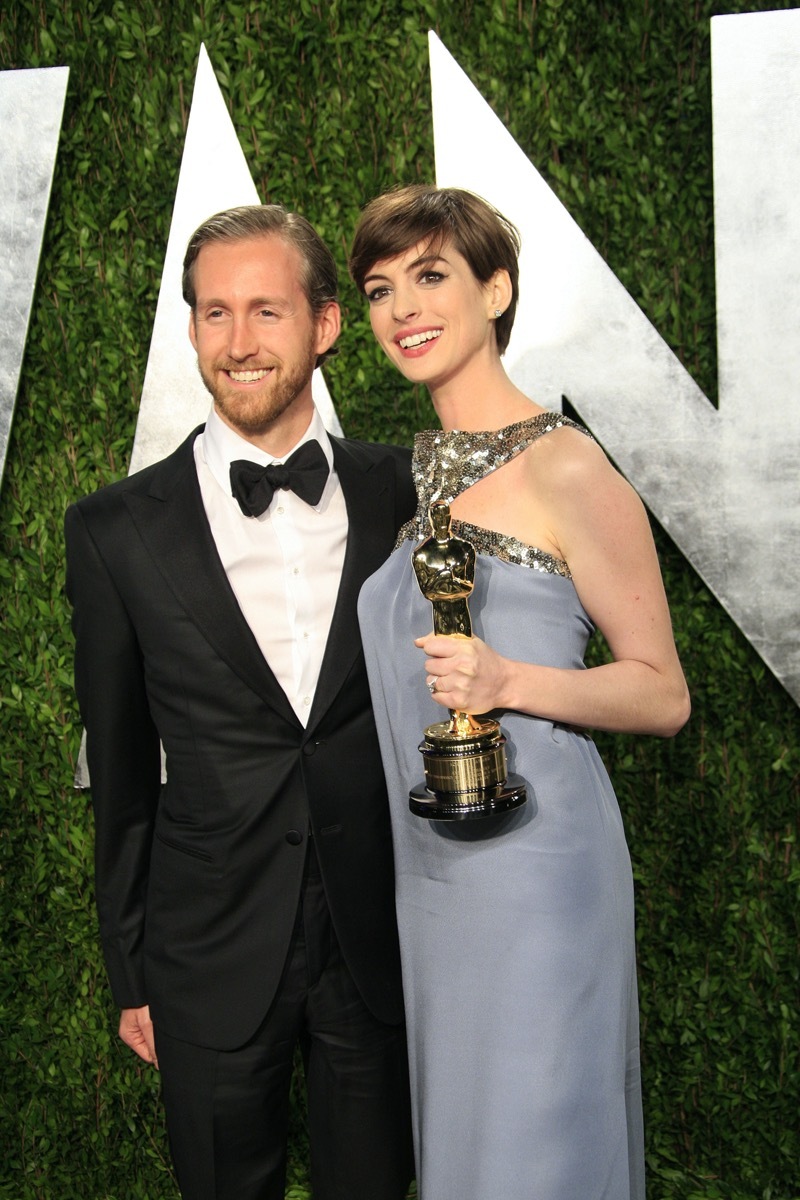 Adam Shulman and Anne Hathaway