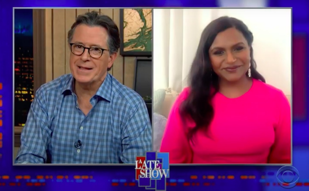 Mindy Kaling interviewed by Stephen Colbert