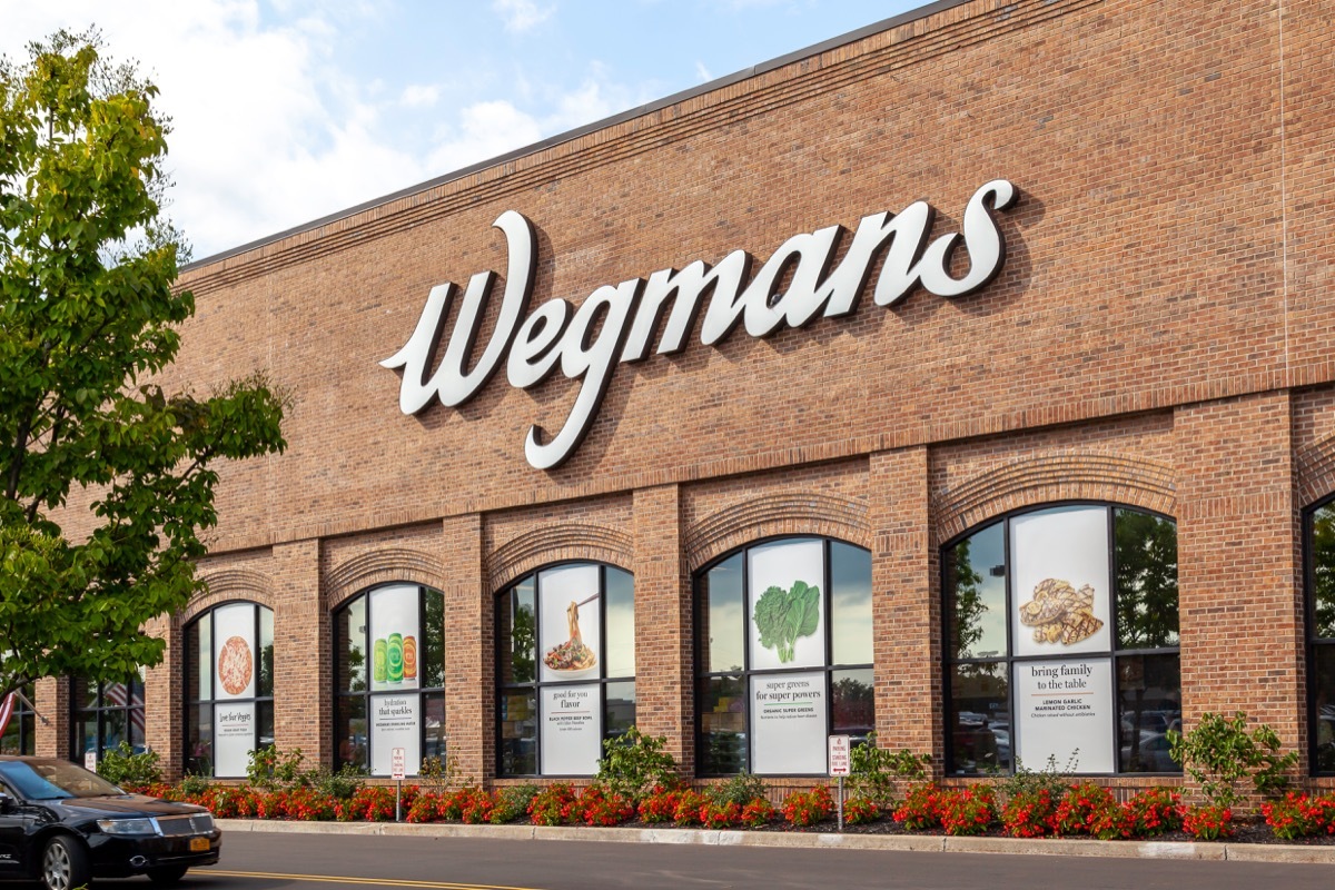 Wegmans Food Markets in Buffalo, New York, USA. Wegmans Food Markets Inc. is a privately held American supermarket chain.