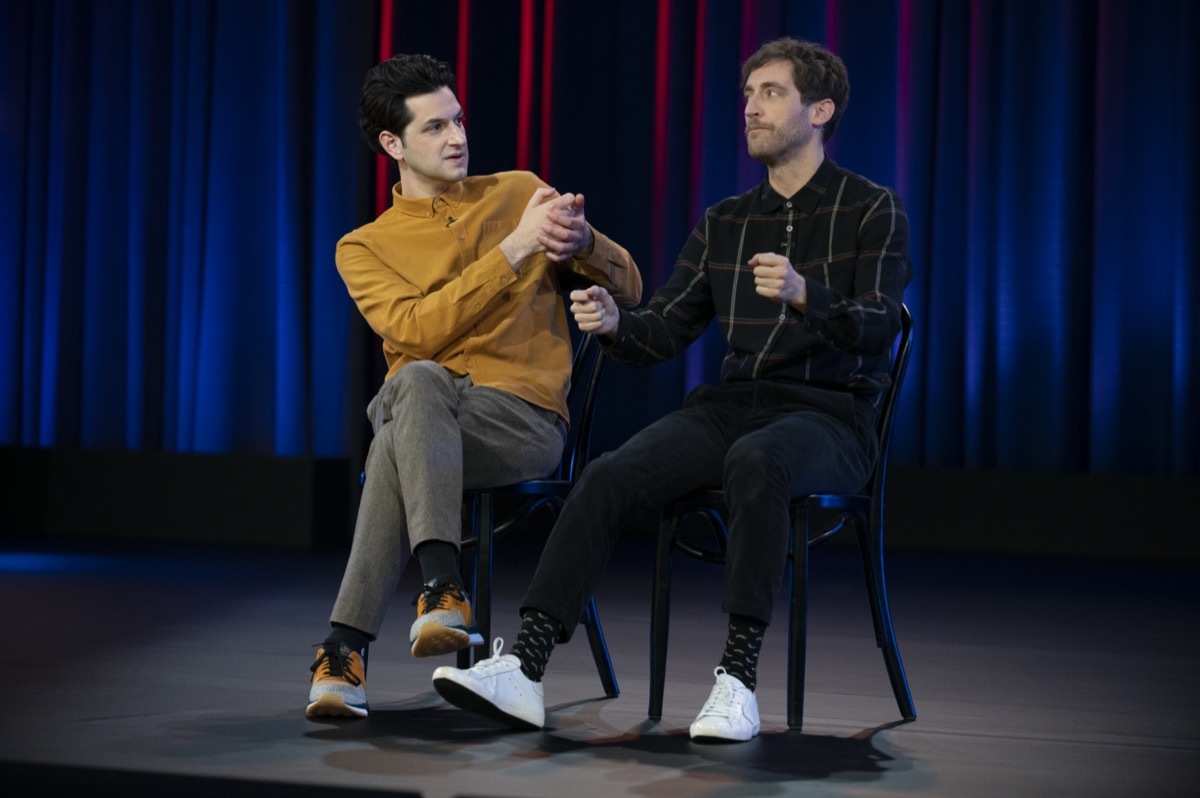 Ben Schwartz and Thomas Middleditch in Middleditch & Schwartz