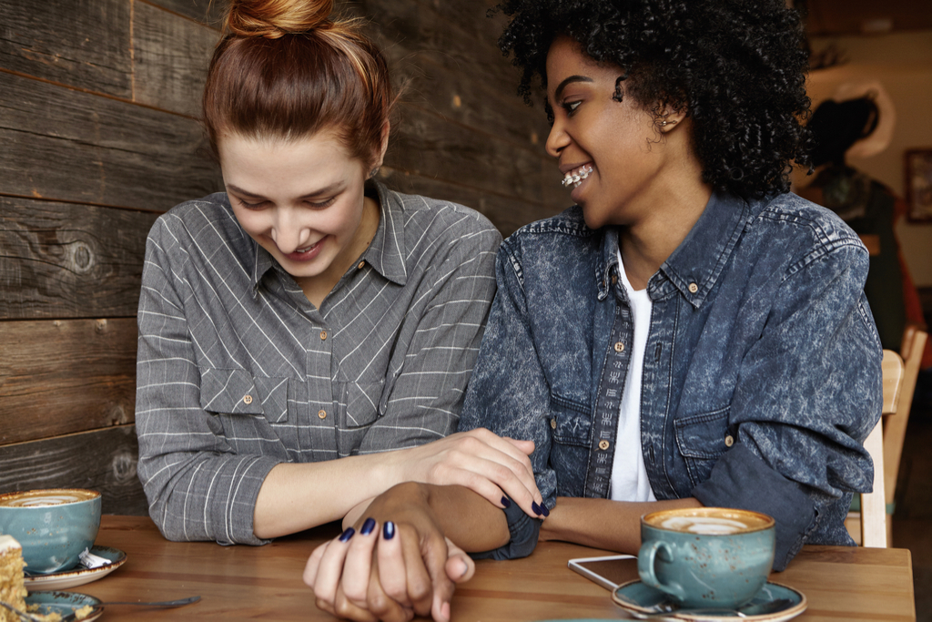 Lesbians in Cafe, things not to say to single people