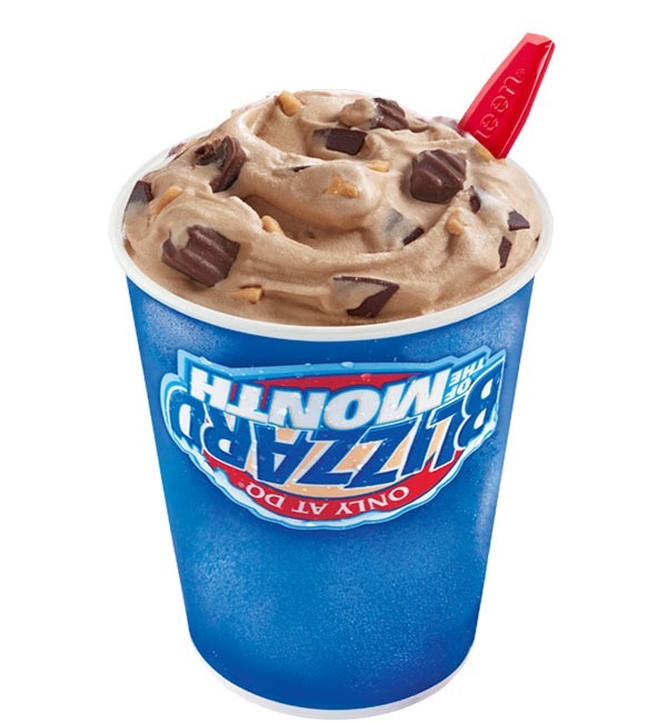 DQ caramel blizzard