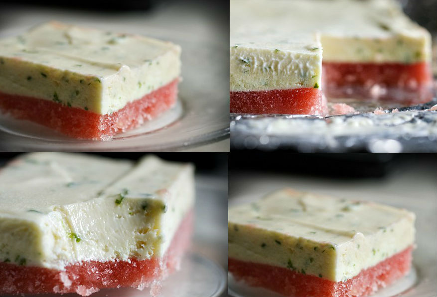 Frozen Watermelon Basil-Lime Bars | HerBeauty