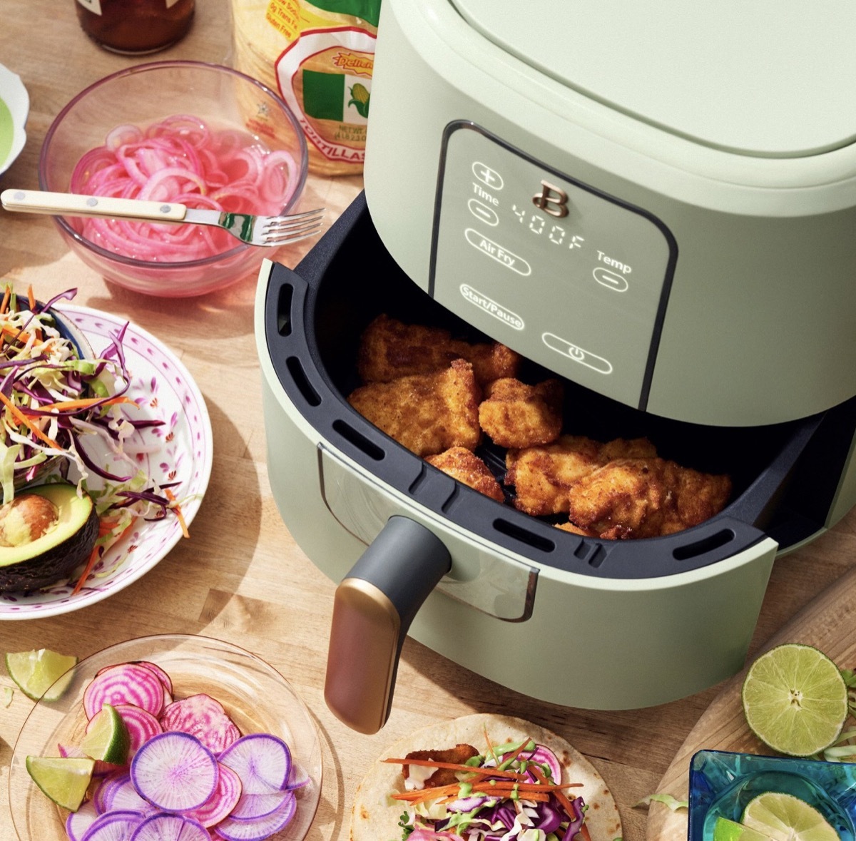 sage green air fryer