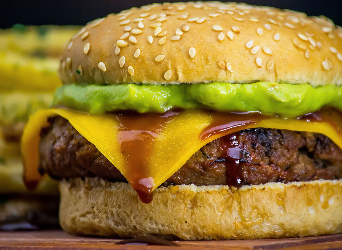 burger guacamole