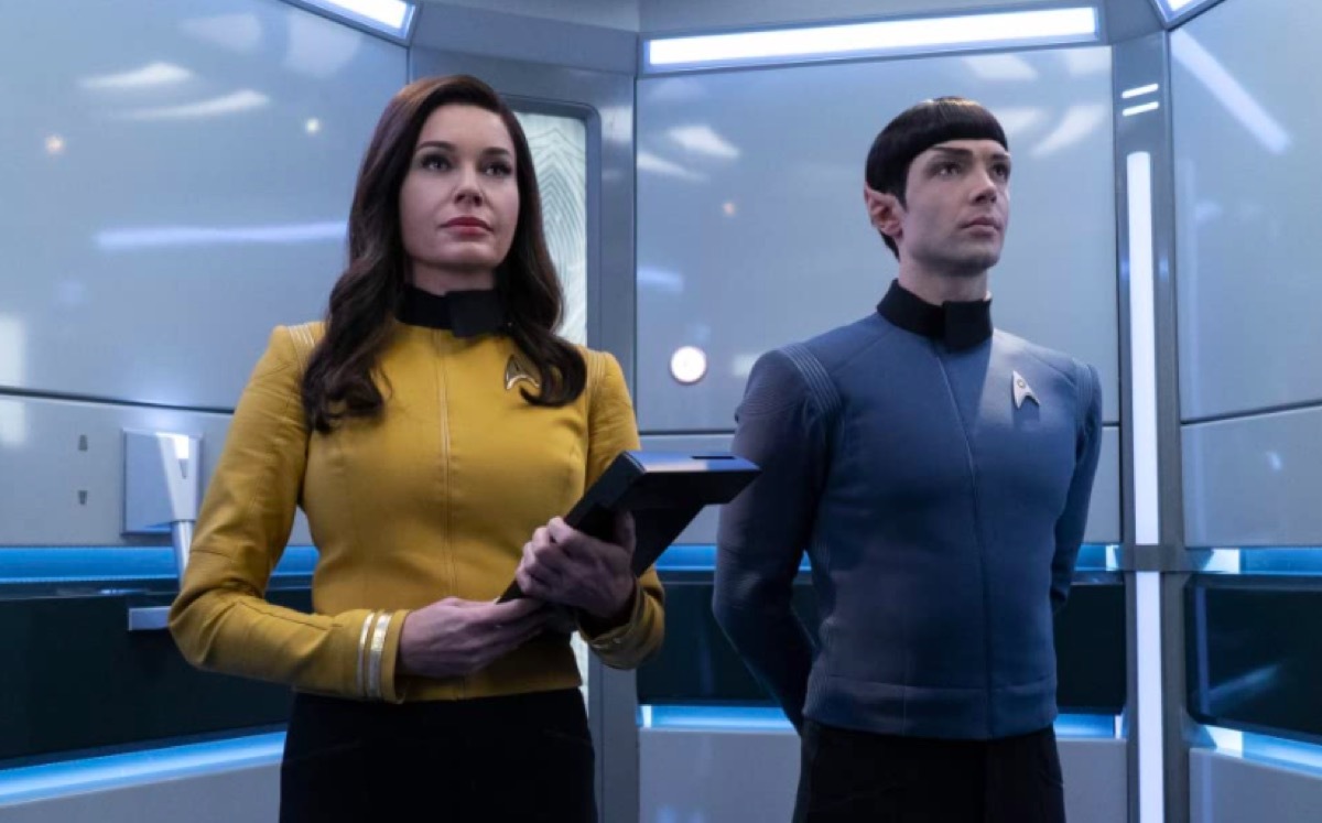 Gregory Peck's grandson Ethan Peck in Star Trek