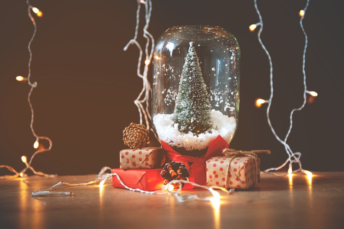 mason jar christmas trees