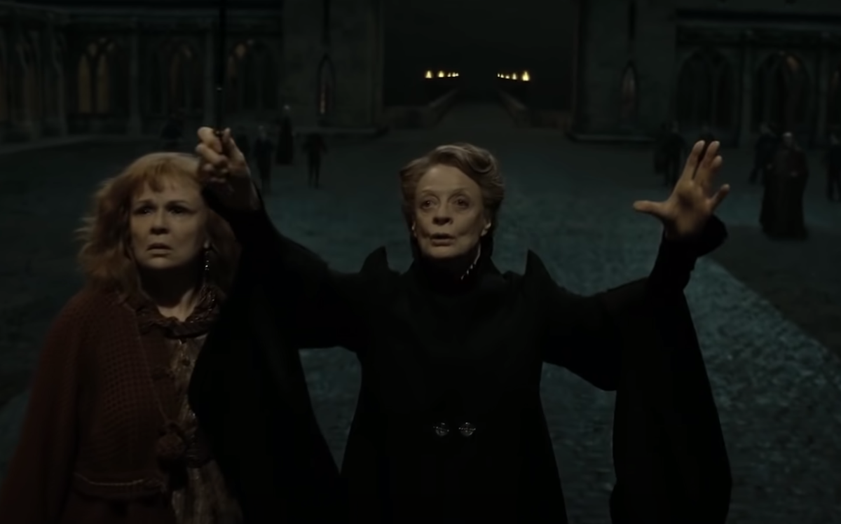 Julie Walters and Maggie Smith in 