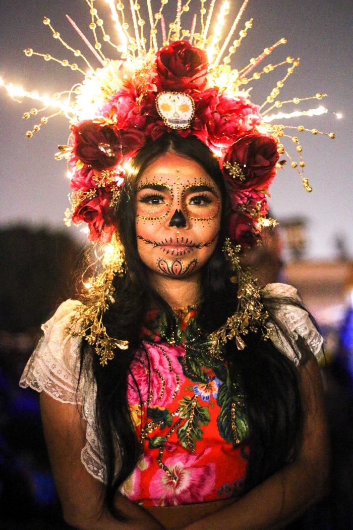 Crown| 10 Day of the Dead Makeup Ideas | Her Beauty