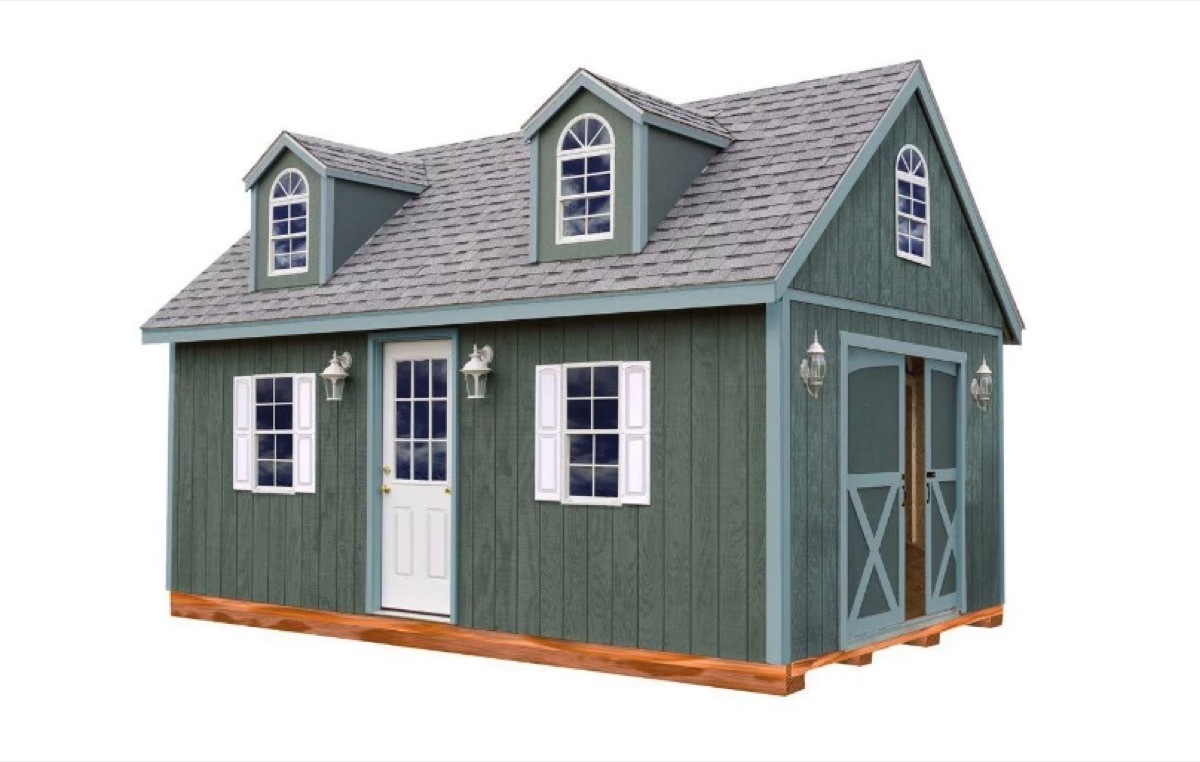 An Arlington Wood Shed sold at Walmart