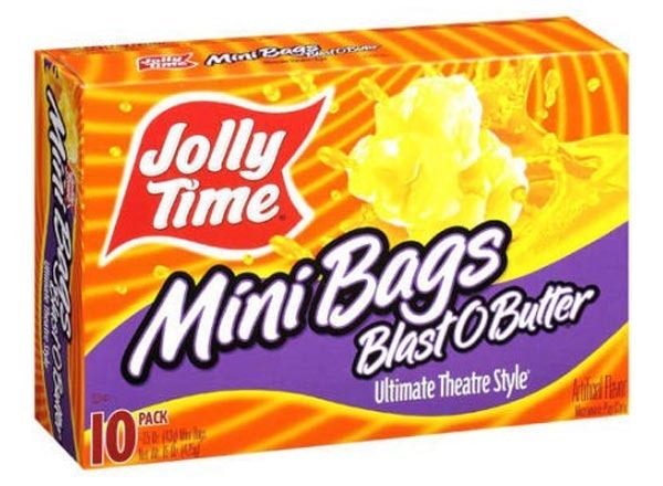 jolly time mini bags blast  o butter, ultimate theater style