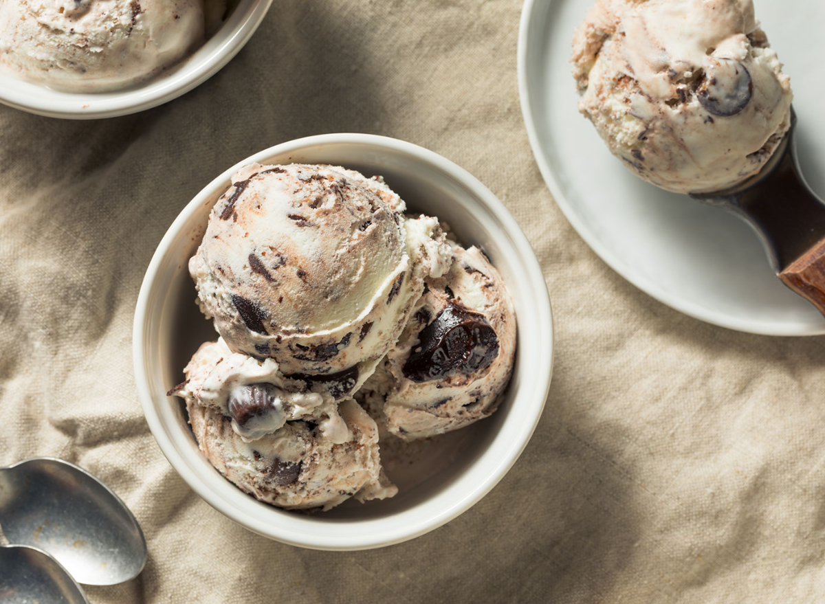 Moose Tracks ice cream