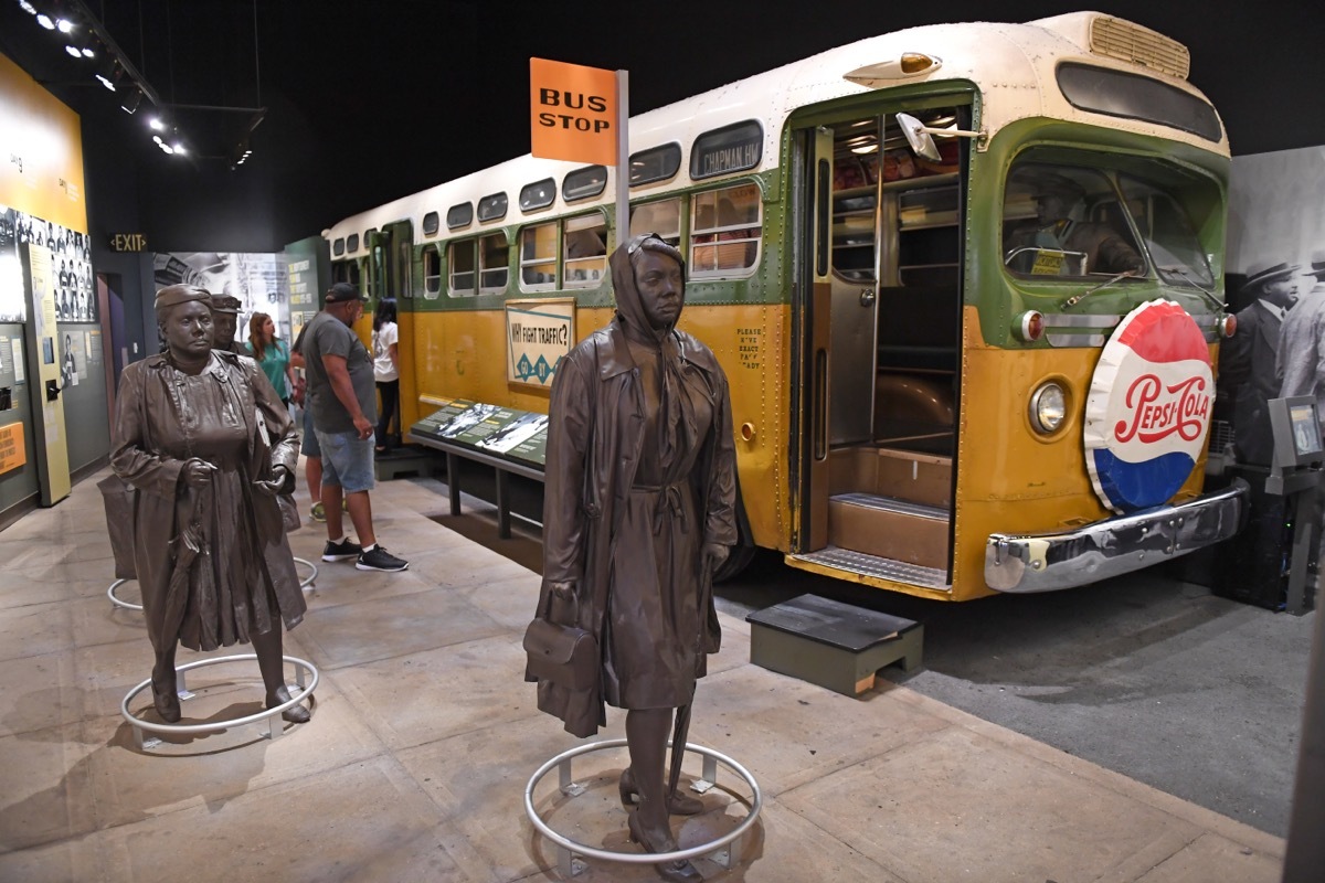 Exhibit in National Civil Rights Museum