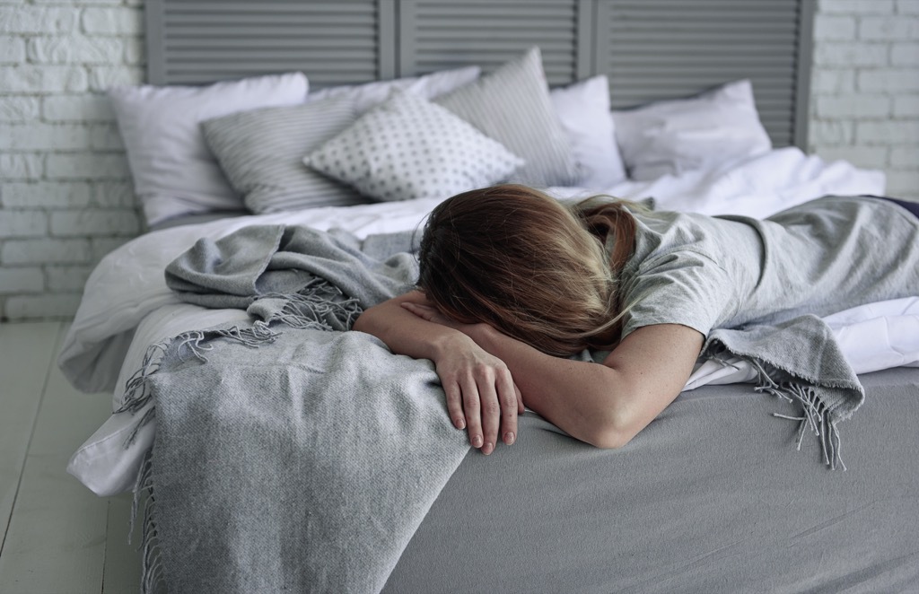 woman on bed is she satisfied