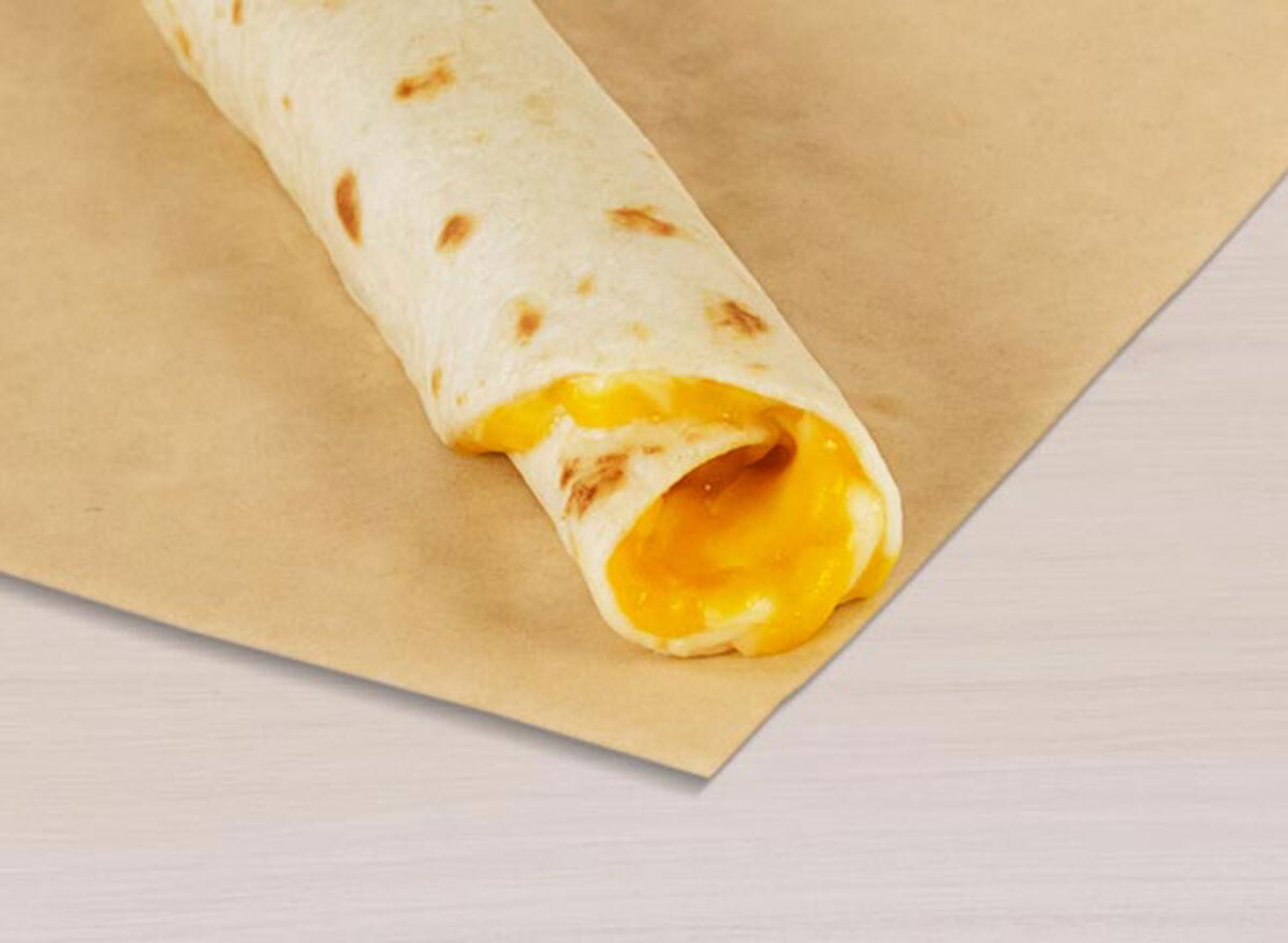 taco bell cheesy roll up best