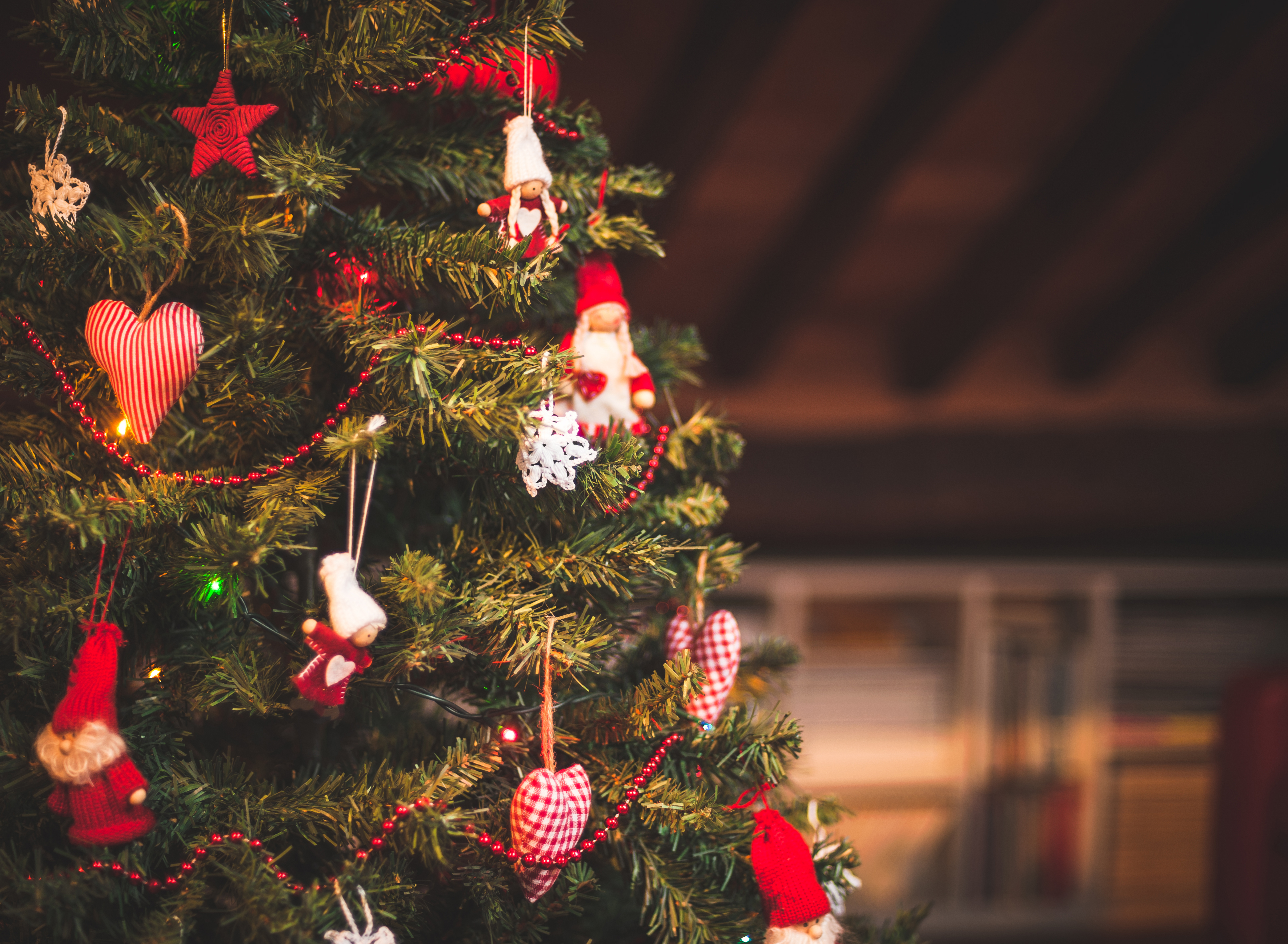 decorated christmas tree