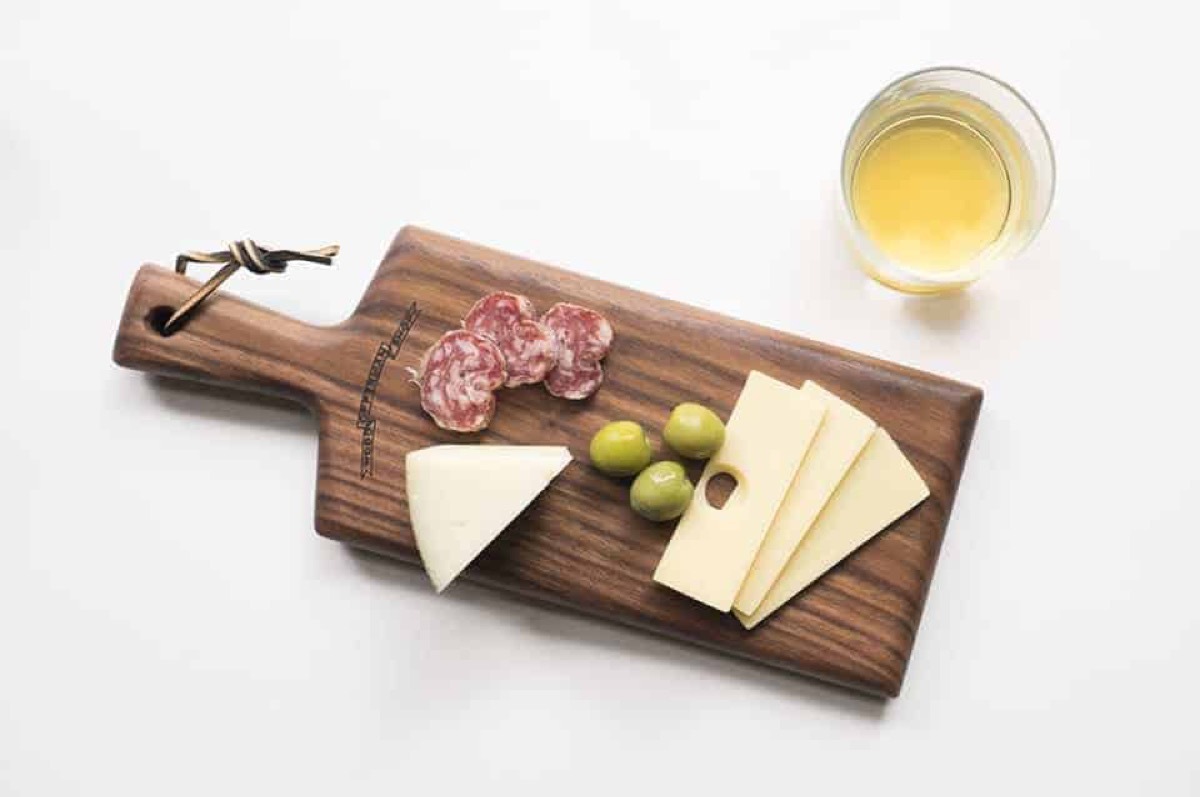 wooden charcuterie board