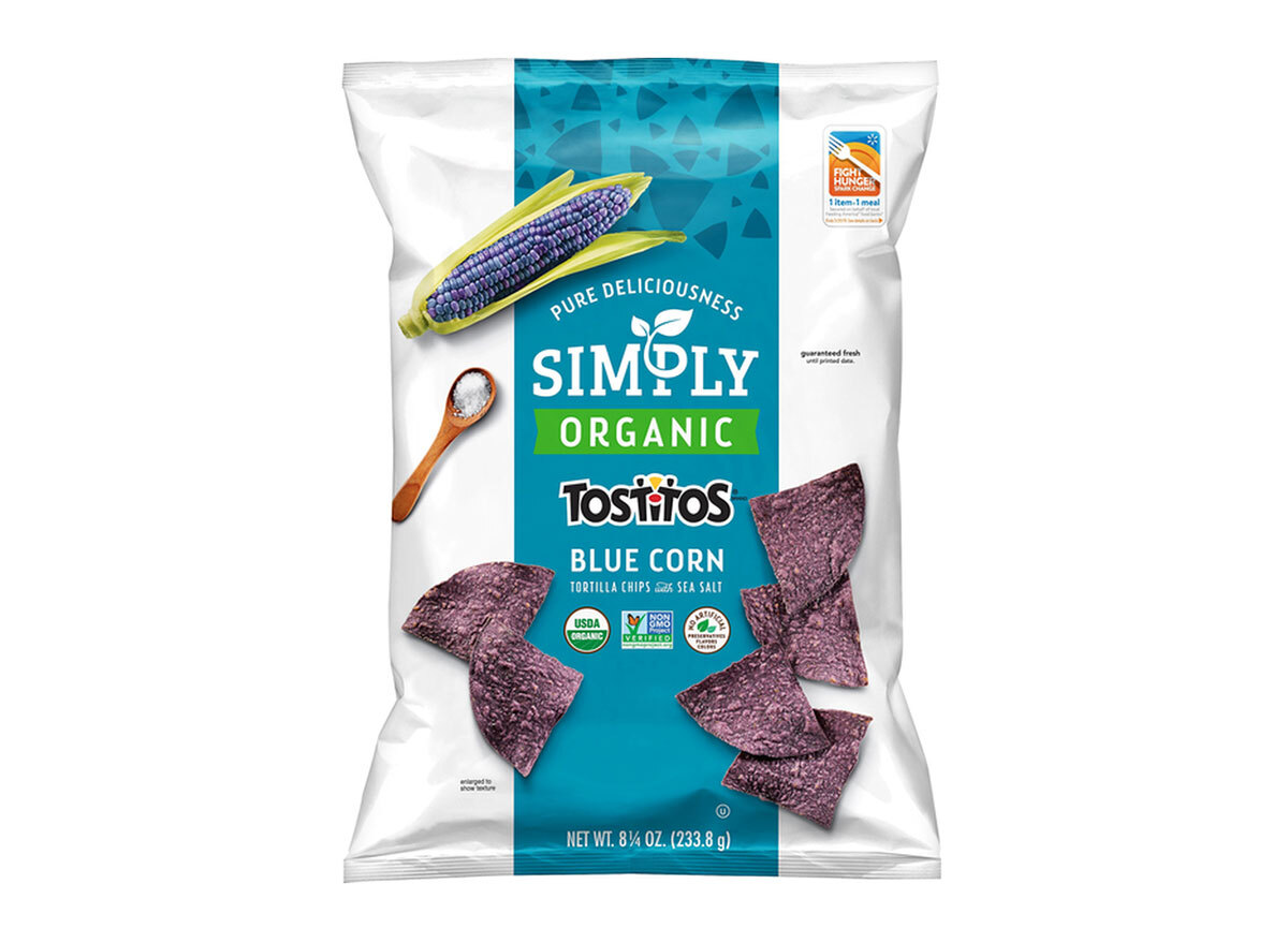 tostitos simply organic blue corn