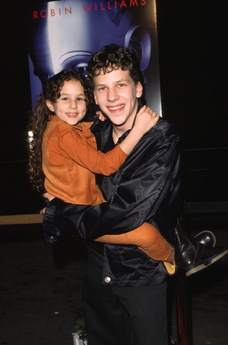 Hallie Eisenberg and Jesse Eisenberg, surprising celebrity siblings