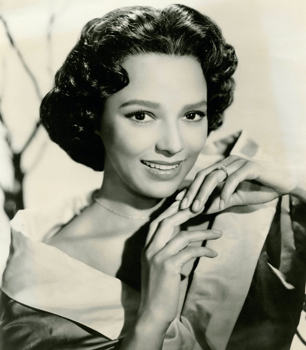 black and white photo of dorothy dandridge