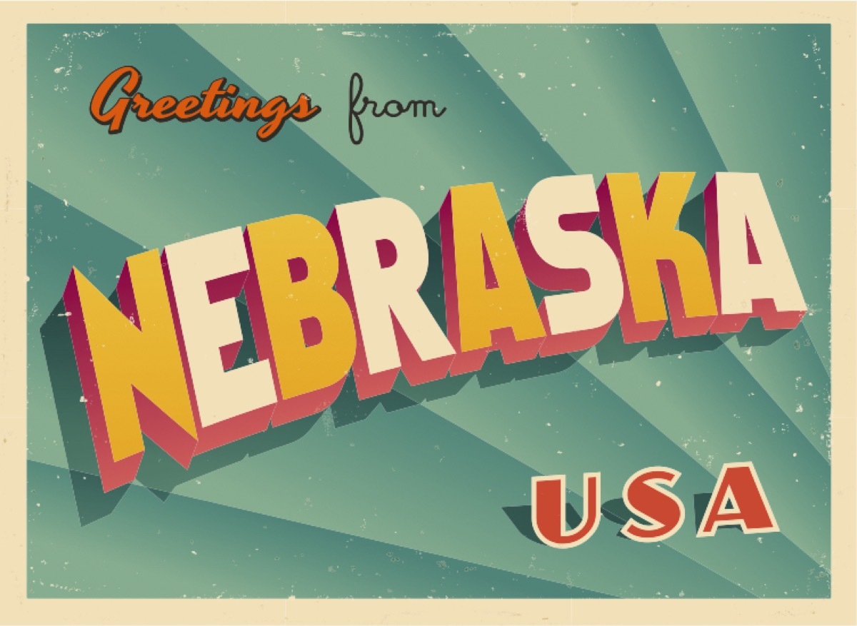 nebraska postcard famous state statues