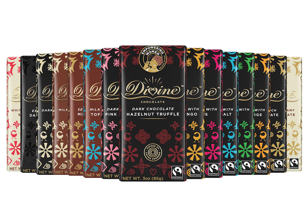 divine chocolate bars