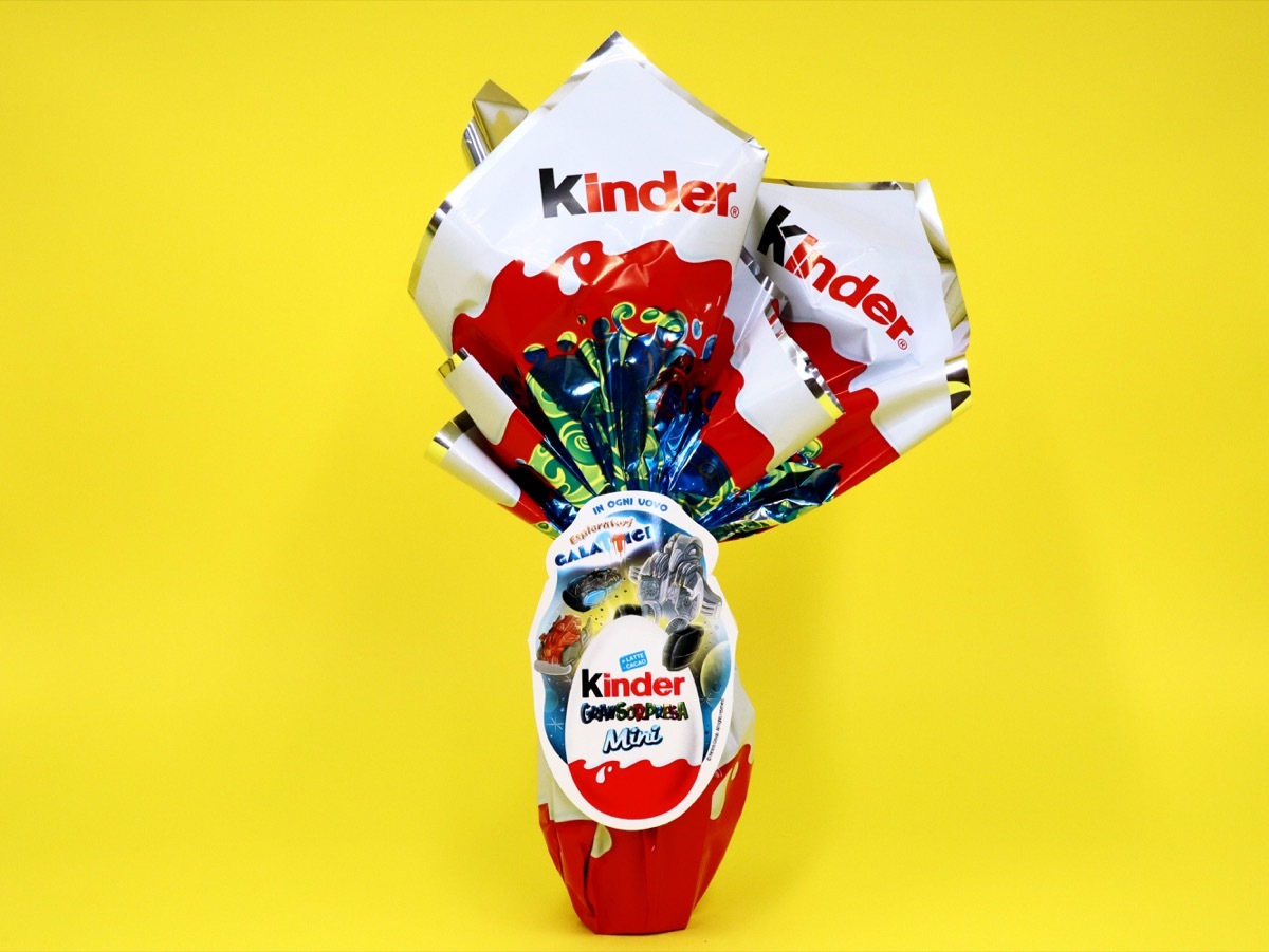 kinder easter chocolate egg