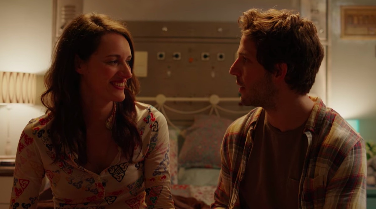 Phoebe Waller Bridge and Damien Molony in Crashing