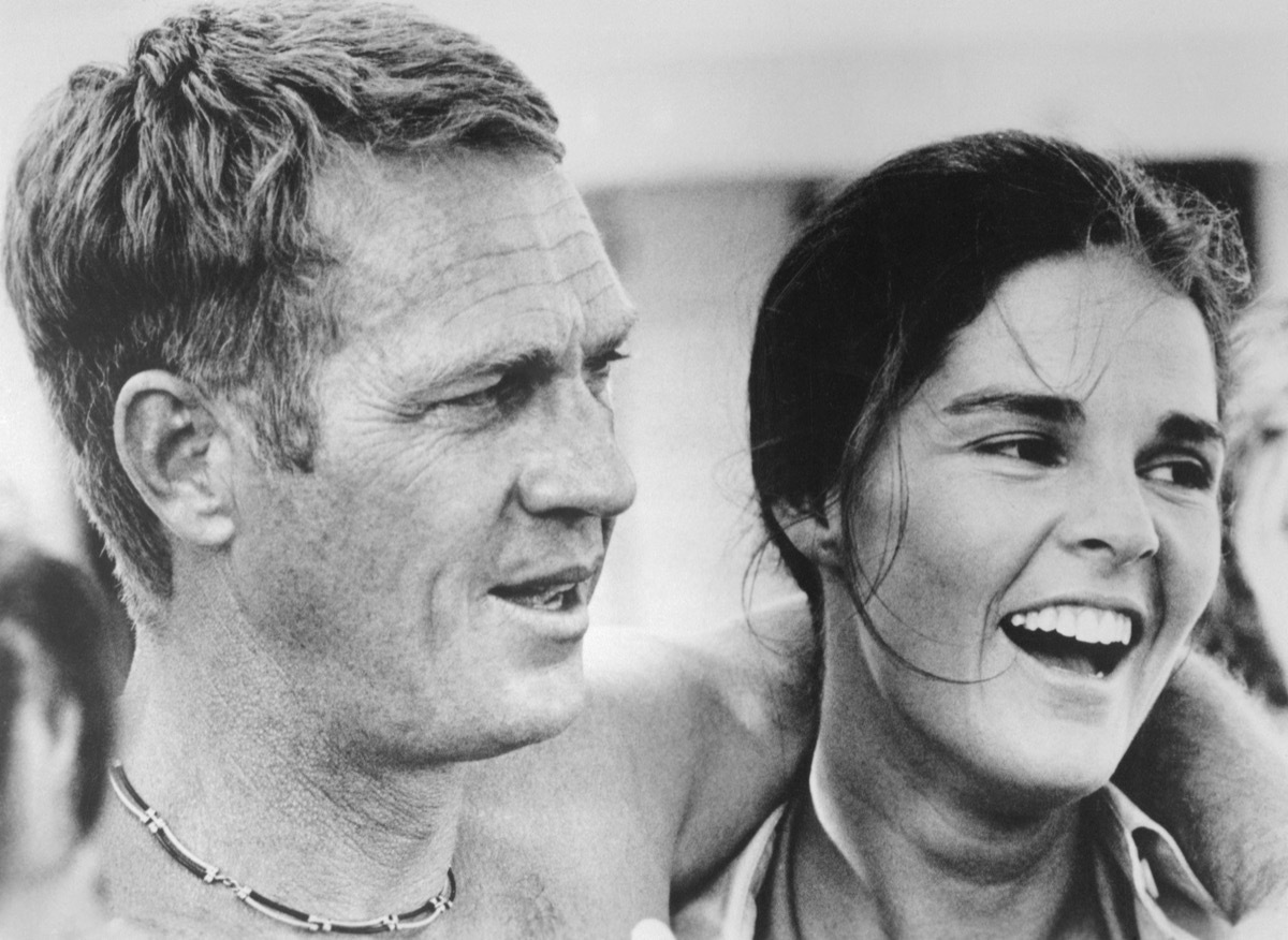 Steve McQueen and Ali MacGraw in The Getaway