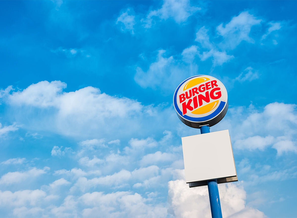 burger king sign