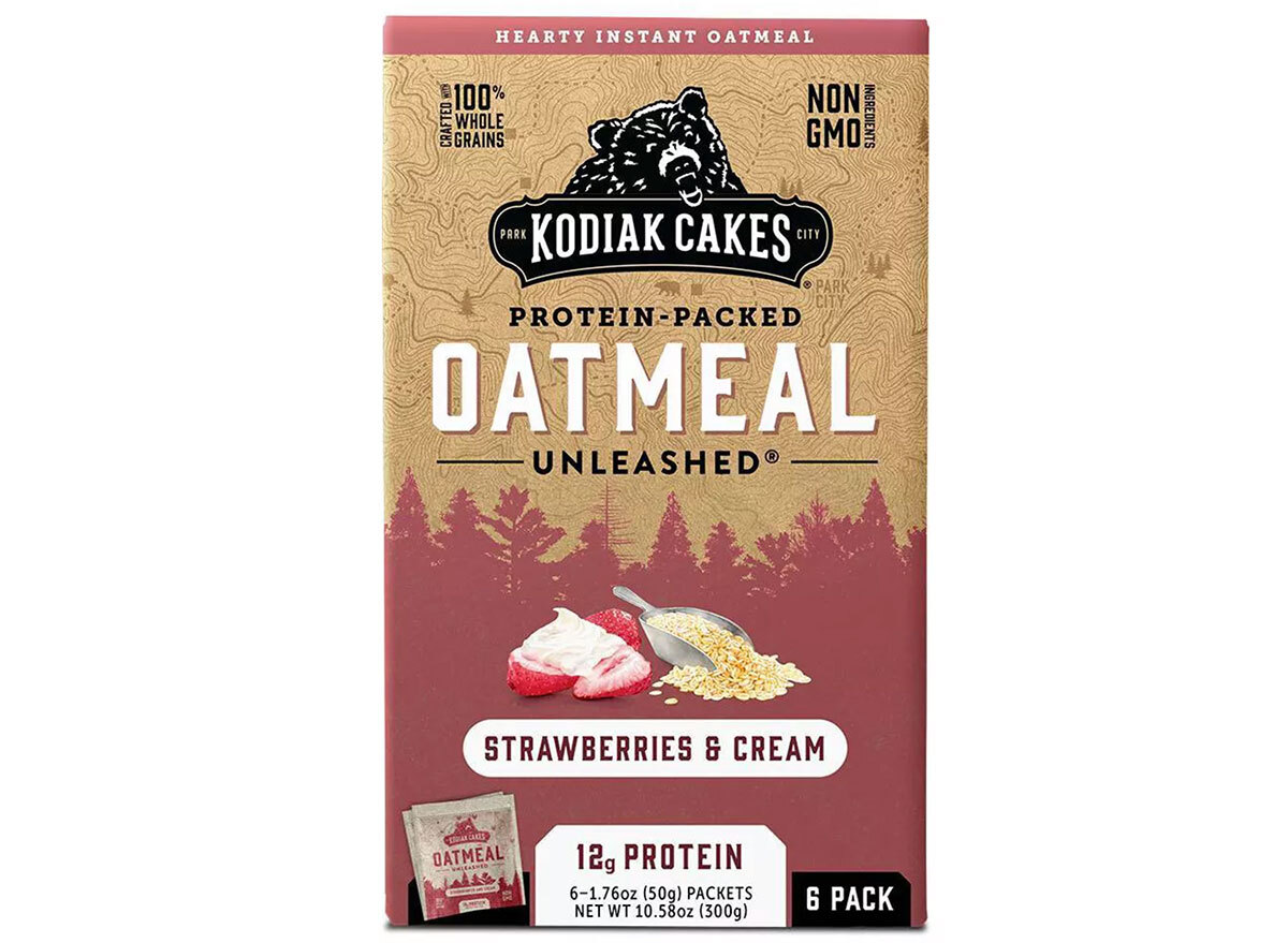 strawberries and cream oatmeal