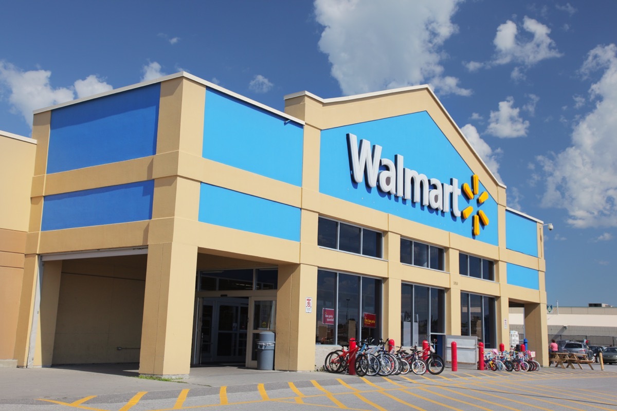 Walmart Store Building Exterior